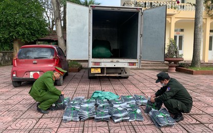 Hà Nội: Phát hiện xe tải chở lô thời trang hàng hiệu không rõ nguồn gốc