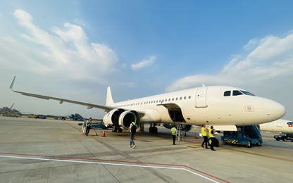 Hình ảnh mới nhất về máy bay Airbus A320 được bổ sung vào đội bay phục vụ cao điểm Tết
