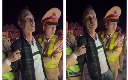Video: Không chịu đo nồng độ cồn, thanh niên thủ dao, tông xe trọng thương Thiếu tá CSGT
