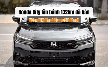 Lăn bánh 132km, Honda City đã được bán lại với giá bất ngờ