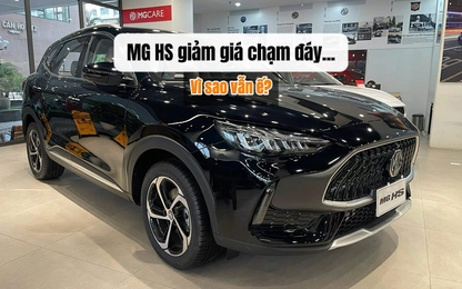 Xe Trung Quốc MG HS bán ế, giảm giá sâu chưa từng thấy ở Việt Nam