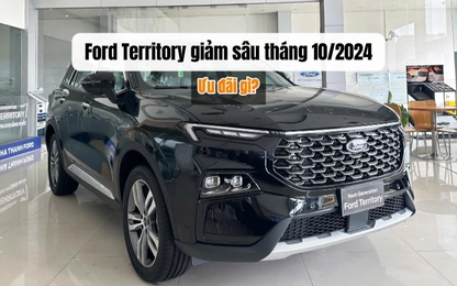 Giá lăn bánh Ford Territory tháng 10/2024: Giảm cả trăm triệu đấu Hyundai Tucson, Mazda CX-5