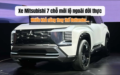 Ảnh thực tế xe Mitsubishi 7 chỗ: Đàn anh Xforce, có thể về Việt Nam thay Outlander