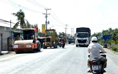 Chậm tiến độ dự án QL30 đoạn Cao Lãnh - Hồng Ngự, Bộ GTVT chỉ đạo "nóng"