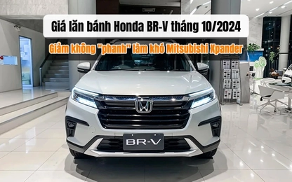 Giá lăn bánh xe Honda BR-V tháng 11/2024: Giảm không phanh đấu Mitsubishi Xpander