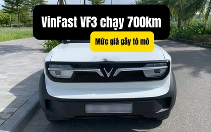 VinFast VF3 chạy 700 km đã rao bán với giá bất ngờ