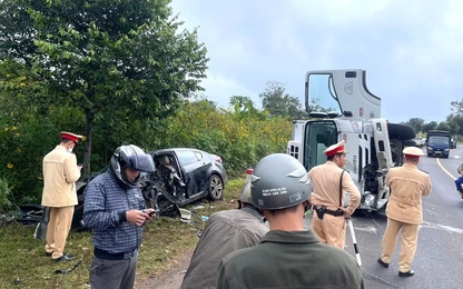 TNGT liên hoàn trên đường Hồ Chí Minh qua Đắk Nông khiến 3 người bị thương