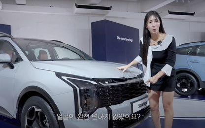 KIA Sportage 2025 lộ diện ngoài đời thực: Nội thất hoàn toàn mới, thêm tính năng đặc biệt