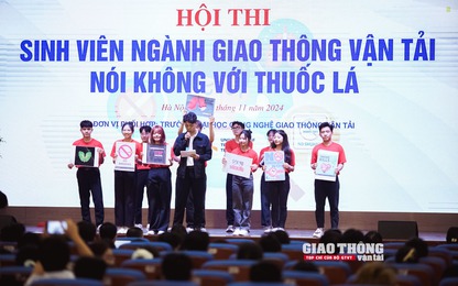 Sinh viên ngành GTVT nói không với thuốc lá