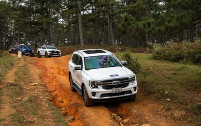 "Hành xác" Ford Ranger và Everest trên các cung đường offroad