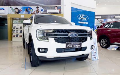 Giá xe Ford Ranger lăn bánh tháng 12/2024: Bán chạy vẫn ưu đãi sâu