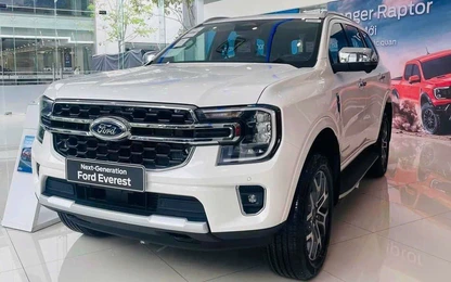 Giá xe Ford Everest lăn bánh tháng 12/2024: Giảm nhiều nhất phân khúc