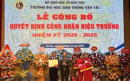 PGS. TS. Nguyễn Văn Hùng là tân Hiệu trưởng Trường Đại học GTVT