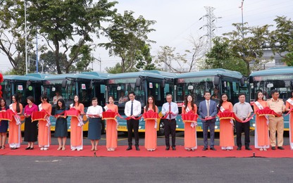 TP. HCM: Khai trương 17 tuyến xe buýt điện kết nối với metro số 1 Bến Thành - Suối Tiên