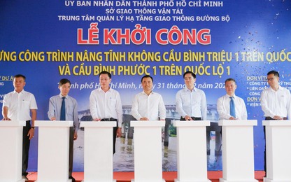 TP. HCM chi gần 250 tỷ đồng nâng tĩnh không cầu Bình Triệu 1 và Bình Phước 1