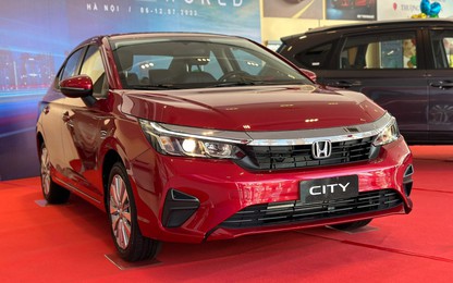 Giá xe Honda City lăn bánh tháng 12/2024: Giá từ 500 triệu, giảm thêm 50% lệ phí trước bạ