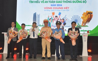 Đà Nẵng: Học sinh Trường THPT Ngô Quyền giành giải Nhất hội thi ATGT đường bộ năm 2024