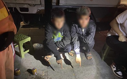 Cảnh sát 141 Hà Nội kịp thời bắt giữ nhóm "quái xế" lạng lách, đánh võng đêm cuối tuần