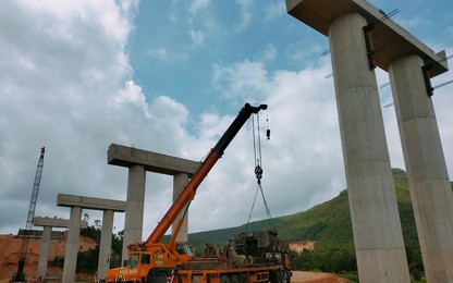 Tổng công ty Thăng Long phấn đấu rút ngắn tiến độ thi công dự án thành phần cao tốc Chí Thạnh - Vân Phong