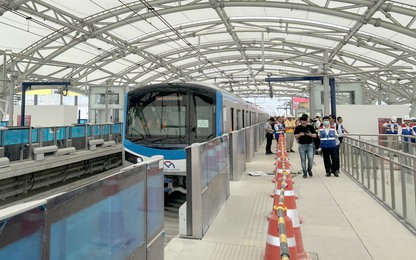 TP. HCM chưa xác định được thời điểm vận hành thương mại tuyến metro số 1 Bến Thành - Suối Tiên