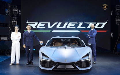 Siêu "bò" Lamborghini Revuelto giá khoảng 44 tỷ đồng lần đầu ra mắt khách Việt