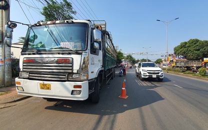 Đắk Lắk: Người phụ nữ đi bộ sang đường bị xe tải cán tử vong tại chỗ