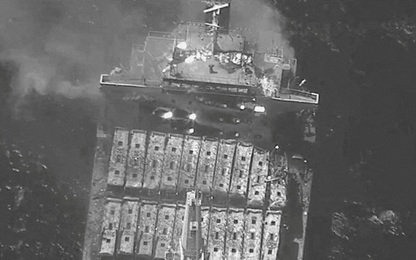 Danh tính 4 thủy thủ Việt Nam trên tàu hàng trúng tên lửa của Houthi