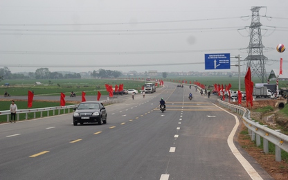 Đưa vào khai thác tuyến đường gần 200 tỷ đồng nối Hà Nội - Bắc Giang