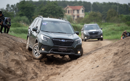 Trải nghiệm khả năng off-road cực tốt của Subaru Forester