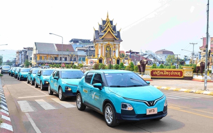 Xanh SM tiếp tục mở rộng dịch vụ taxi điện tại thị trường Lào