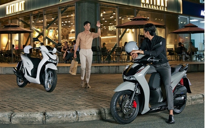 Honda Việt Nam miễn lãi suất trả góp cho khách mua xe tay ga SH