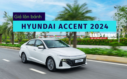 Giá lăn bánh Hyundai Accent 2024 cao nhất 659 triệu đồng tại Hà Nội