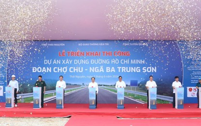 Chính thức thi công dự án cuối cùng để nối thông đường Hồ Chí Minh