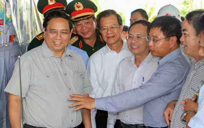 Thủ tướng Phạm Minh Chính kiểm tra cao tốc Châu Đốc - Cần Thơ - Sóc Trăng
