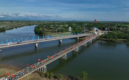 Cấm đường, phân luồng giao thông tuyến QL1 qua Quảng Trị phục vụ Chương trình "Vĩ tuyến 17 - Khát vọng hòa bình"