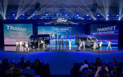 Ford Transit 2024 ra mắt thị trường Việt Nam, giá bán từ 905 triệu đồng