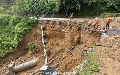 4 tuyến quốc lộ qua Thanh Hóa thiệt hại do mưa lũ