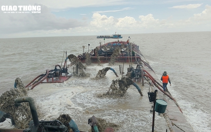 Để cát biển về đến công trường - Kỳ 3: Tận thấy con đường đưa cát từ khơi xa về đắp nền đường cao tốc