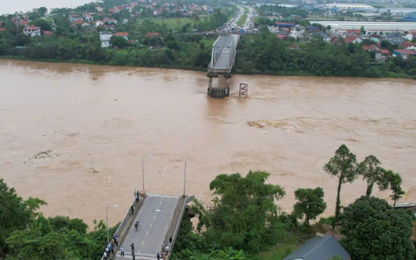 Vụ sập cầu Phong Châu: Bộ GTVT công bố tình huống khẩn cấp về thiên tai