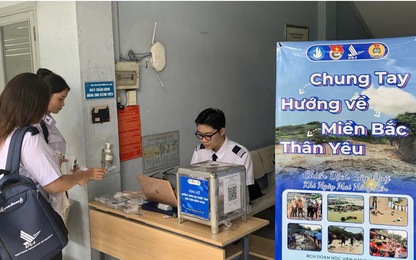 Hơn 3.400 tân sinh viên Học viện Hàng không VN chung tay ủng hộ đồng bào bão lũ