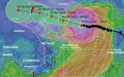 Đường sắt sẵn sàng nhân lực, vật tư phòng chống bão số 3