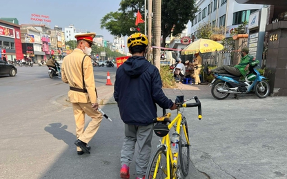 Video phạt người đàn ông đi xe đạp vi phạm nồng độ cồn, có trường hợp gấp đôi mức kịch khung