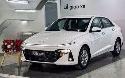 Giá xe Hyundai Accent lăn bánh tháng 1/2025: Giảm mạnh đấu Toyota Vios