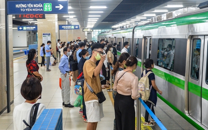 Hành khách được miễn phí đi tàu điện khi mua vé qua ứng dụng Hà Nội Metro
