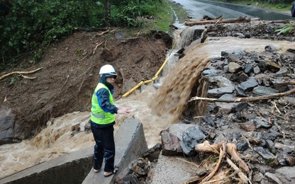 Nỗ lực khắc phục sạt lở trên các tuyến quốc lộ qua địa bàn miền Trung - Tây Nguyên