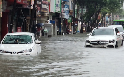 Bão số 11 di chuyển nhanh, Hà Nội chủ động phương án phòng chống ngập úng