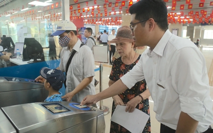 Hanoi Metro: Triển khai giai đoạn 2 thử nghiệm xác thực điện tử cho khách đi tàu