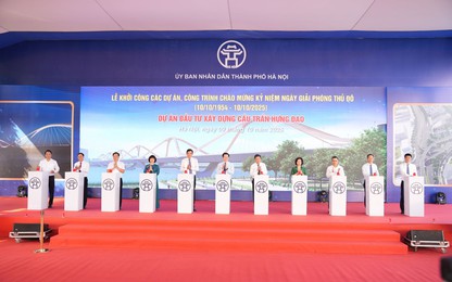 Hà Nội khởi công dự án cầu Trần Hưng Đạo