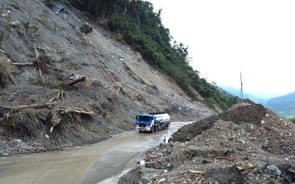 Các quốc lộ ở miền Trung - Tây Nguyên đã thông xe