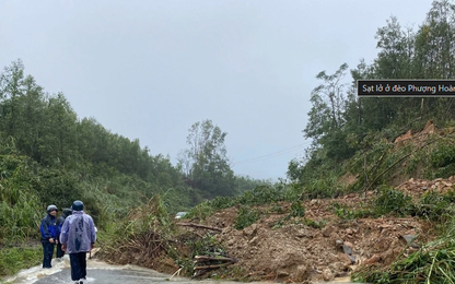 Đắk Lắk tạm dừng các phương tiện lưu thông qua Đèo Phượng Hoàng do sạt lở